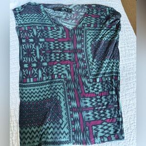 Yigal Azrouel Multicolor Geometric Blouse